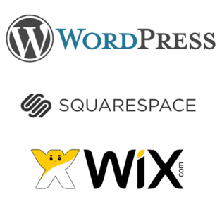 WordPress Squarespace WIX